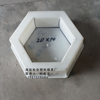 【25*10.水庫(kù)六角模具及各種混凝土預(yù)制件塑料模具】?jī)r(jià)格,廠家,圖片,成型模,海鹽松劍塑料模具廠-