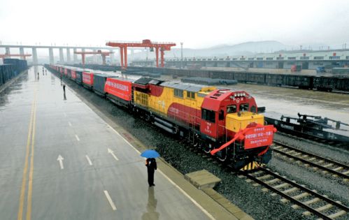 中部地區(qū)首發(fā) 中老鐵路 懷化 萬象 國際貨運列車正式發(fā)車